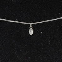 Cocoa Pod Pendant with Chain - Pendent - Caribbijou Island Jewellery