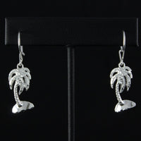 Caribbean Coconut Tree Short Earring - Earring - Caribbijou Island Jewellery