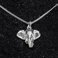 Caribbijou Elephant Head Pendant with Chain - Pendent - Caribbijou Island Jewellery