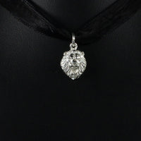 Caribbijou Leo Lion Pendant with Chain - pendent - Caribbijou Island Jewellery
