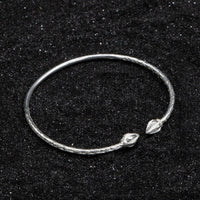 Extra Light Cocoa Pod Bangle with Calypso Pattern - Bangle - Caribbijou Island Jewellery