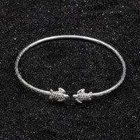 Extra Light Turtle Bangle with Calypso Pattern - Bangle - Caribbijou Island Jewellery