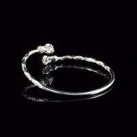 Light Bangle with Fists Diamante Pattern - Bangle - Caribbijou Island Jewellery