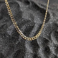 10 KT Yellow Gold Cuban Chain - Chain - Caribbijou Island Jewellery