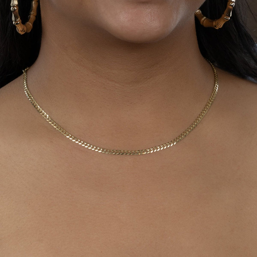 14 KT Yellow Gold Cuban Chain - Chain - Caribbijou Island Jewellery