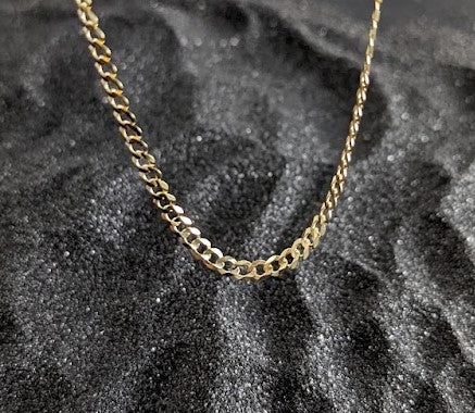 14 KT Yellow Gold Cuban Chain - Chain - Caribbijou Island Jewellery