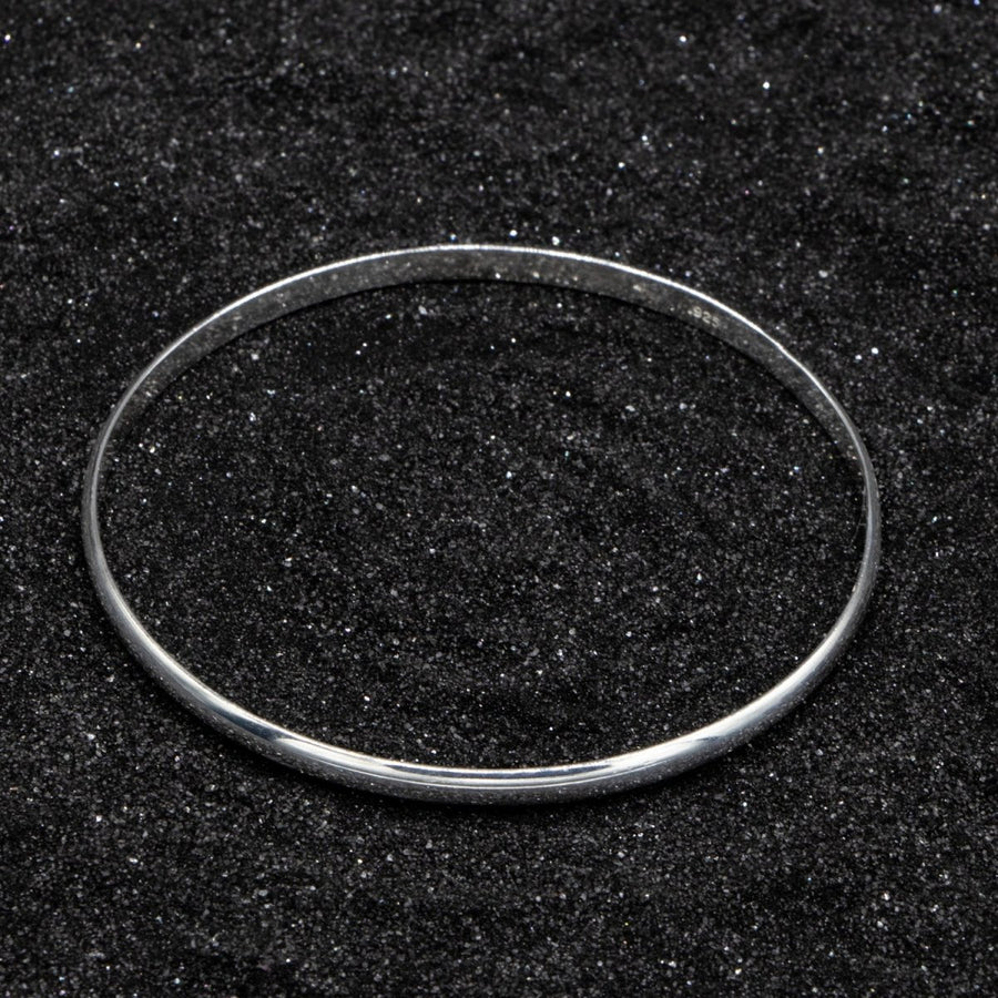 4mm Domed Plain Jingle Bracelet - Bangle - Caribbijou Island Jewellery