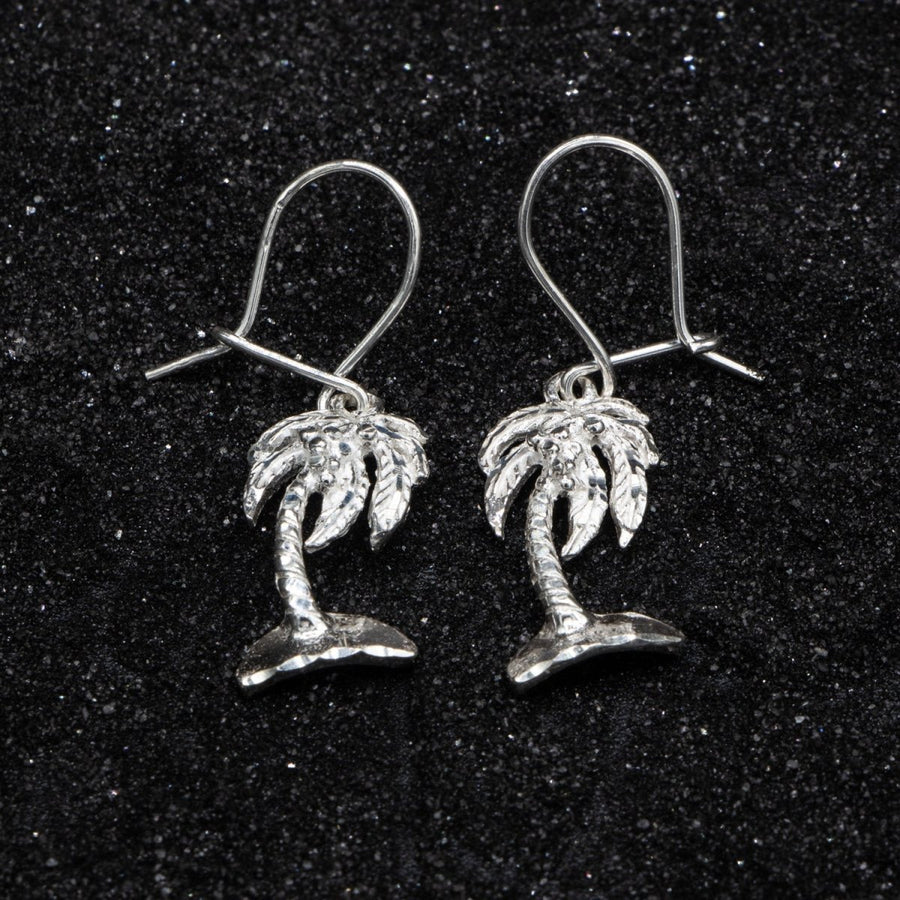 Caribbean Coconut Tree Short Earring - Earring - Caribbijou Island Jewellery