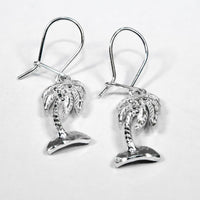 Caribbean Coconut Tree Short Earring - Earring - Caribbijou Island Jewellery