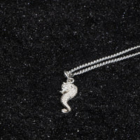 Caribbean Seahorse Pendant with Chain - Pendent - Caribbijou Island Jewellery