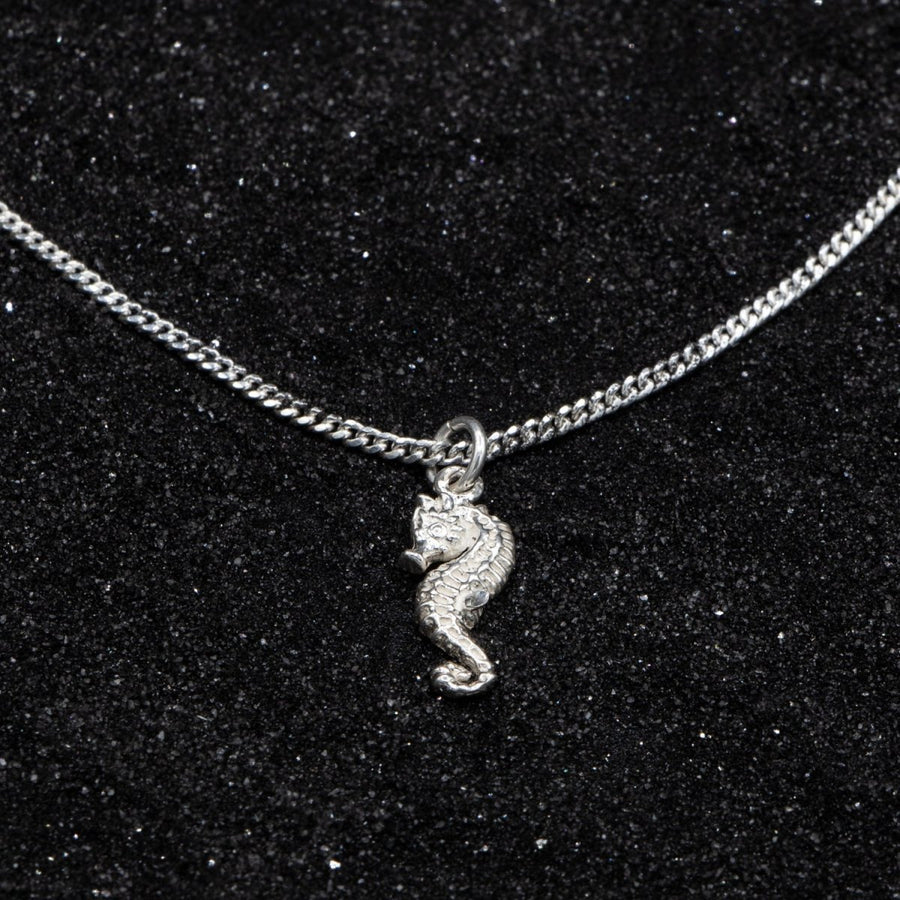 Caribbean Seahorse Pendant with Chain - Pendent - Caribbijou Island Jewellery