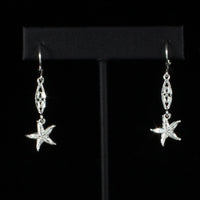 Caribbean Starfish with Extender Bar Long Earring - Earring - Caribbijou Island Jewellery