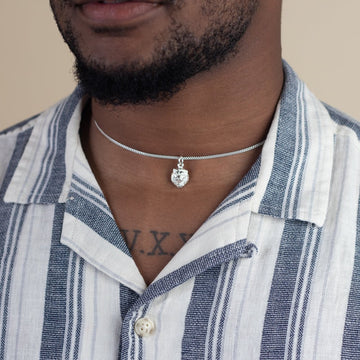Caribbijou Leo Lion Pendant with Chain - pendent - Caribbijou Island Jewellery