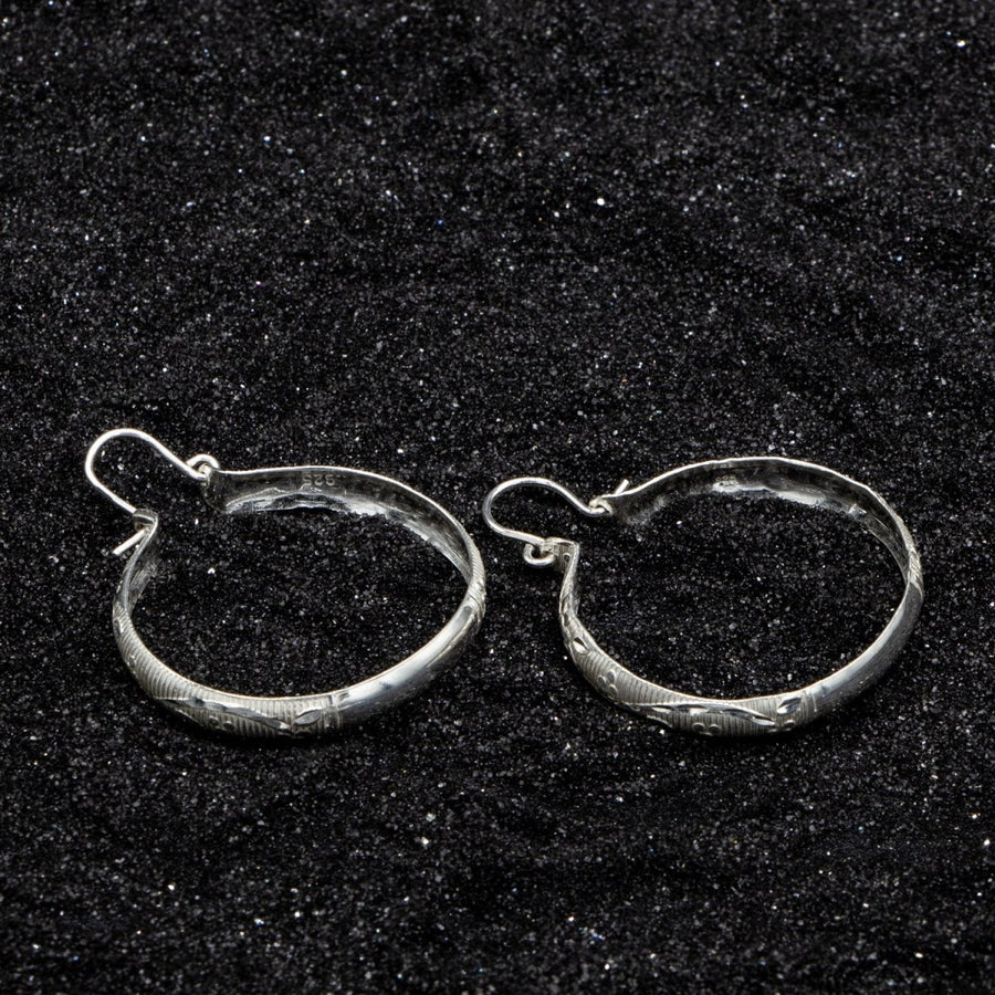 Caribbjou Grapevine Hoop Earrings - Earring - Caribbijou Island Jewellery