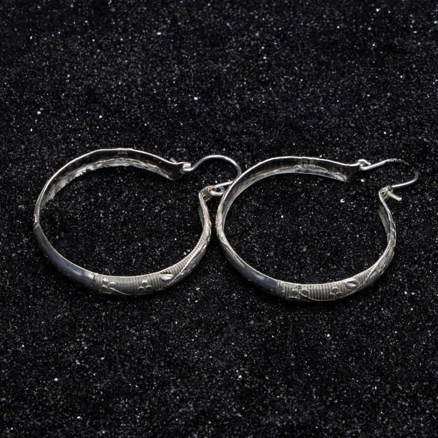 Caribbjou Grapevine Hoop Earrings - Earring - Caribbijou Island Jewellery