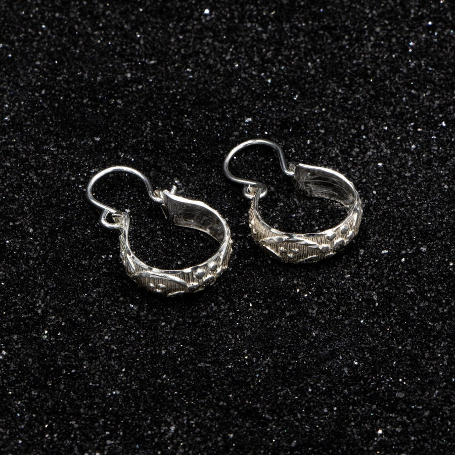 Caribbjou Grapevine Hoop Earrings - Earring - Caribbijou Island Jewellery