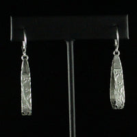 Caribbjou Wide Teardrop Earring with Grapevine Pattern - Earring - Caribbijou Island Jewellery