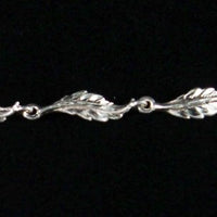 Chain Bracelet with Leaves - Chain Bracelet - Caribbijou Island Jewellery