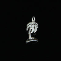 Coconut Tree Pendant with Chain - Pendent - Caribbijou Island Jewellery