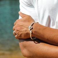 Extra Heavy Elephant Head and Taj Mahal Bangle with Diamante Pattern - Bangle - Caribbijou Island Jewellery