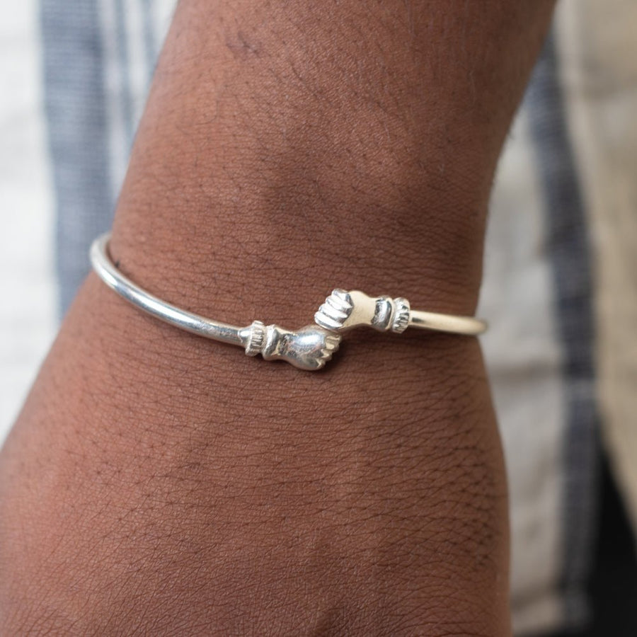 Extra Light Plain Fist Bangle - Bangle - Caribbijou Island Jewellery