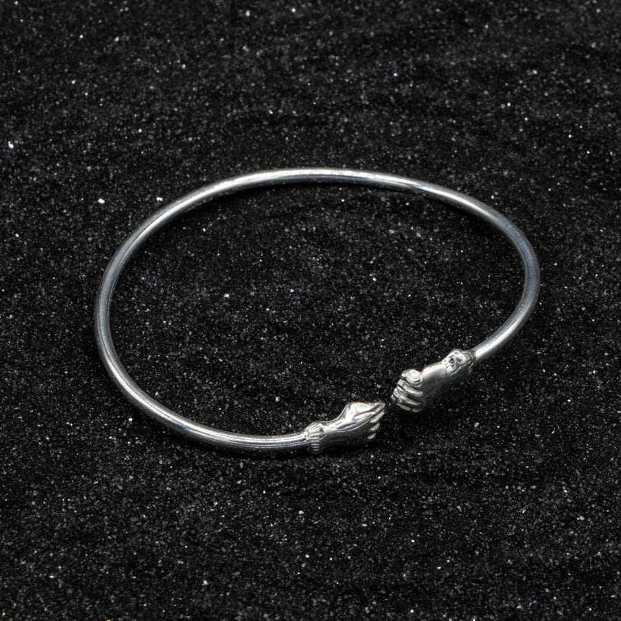 Extra Light Plain Fist Bangle - Bangle - Caribbijou Island Jewellery