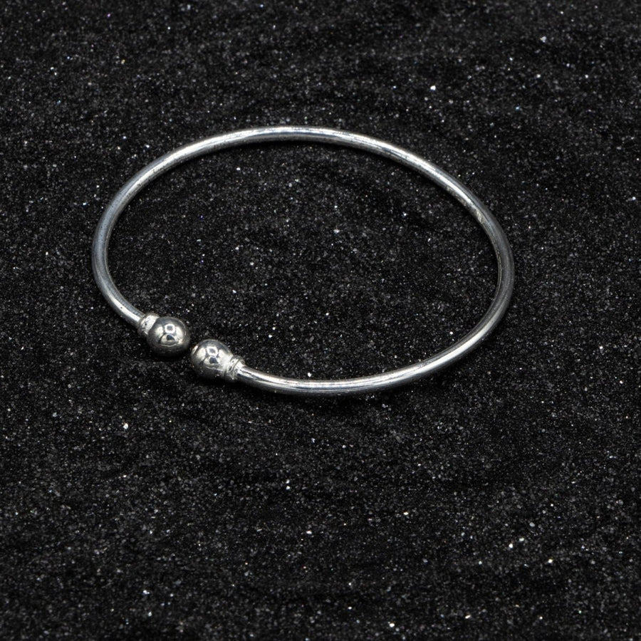 Extra Light Plain Solid Ball Bangle - Bangle - Caribbijou Island Jewellery