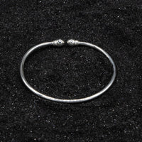 Extra Light Plain Solid Ball Bangle - Bangle - Caribbijou Island Jewellery