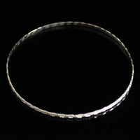 Flat Jingle 2mm in Calypso Pattern - Bangle - Caribbijou Island Jewellery