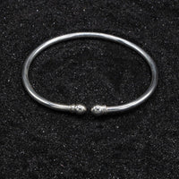 Heavy Plain Solid Ball Bangle - Bangle - Caribbijou Island Jewellery