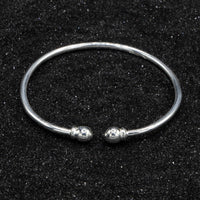 Light Plain Solid Ball Bangle - Bangle - Caribbijou Island Jewellery