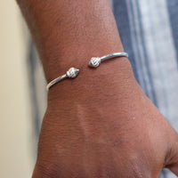 Light Plain Taj Mahal Bangle - Bangle - Caribbijou Island Jewellery