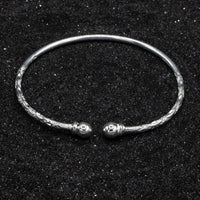 Light Solid Ball Bangle with Diamante Pattern - Bangle - Caribbijou Island Jewellery