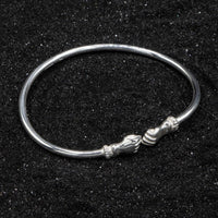 Medium Plain Fists Bangle - Bangle - Caribbijou Island Jewellery