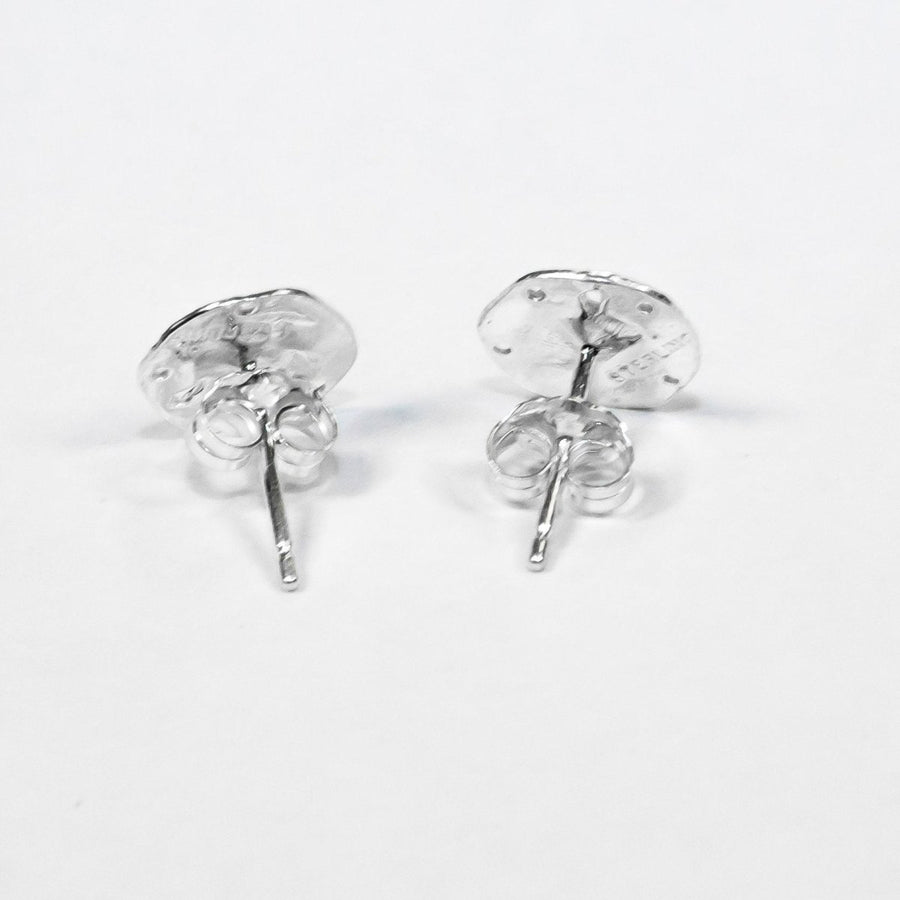 Sand Dollar Stopper Stud Earring - Earring - Caribbijou Island Jewellery